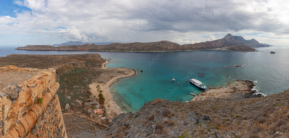 Gramvousa Island and Gramvousa Peninsula Coast