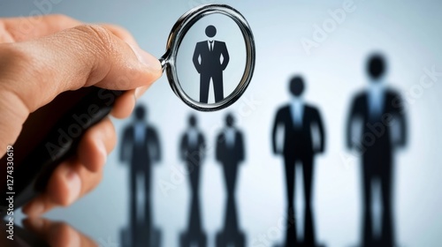 The HR expert is interviewing the candidate for the job.
