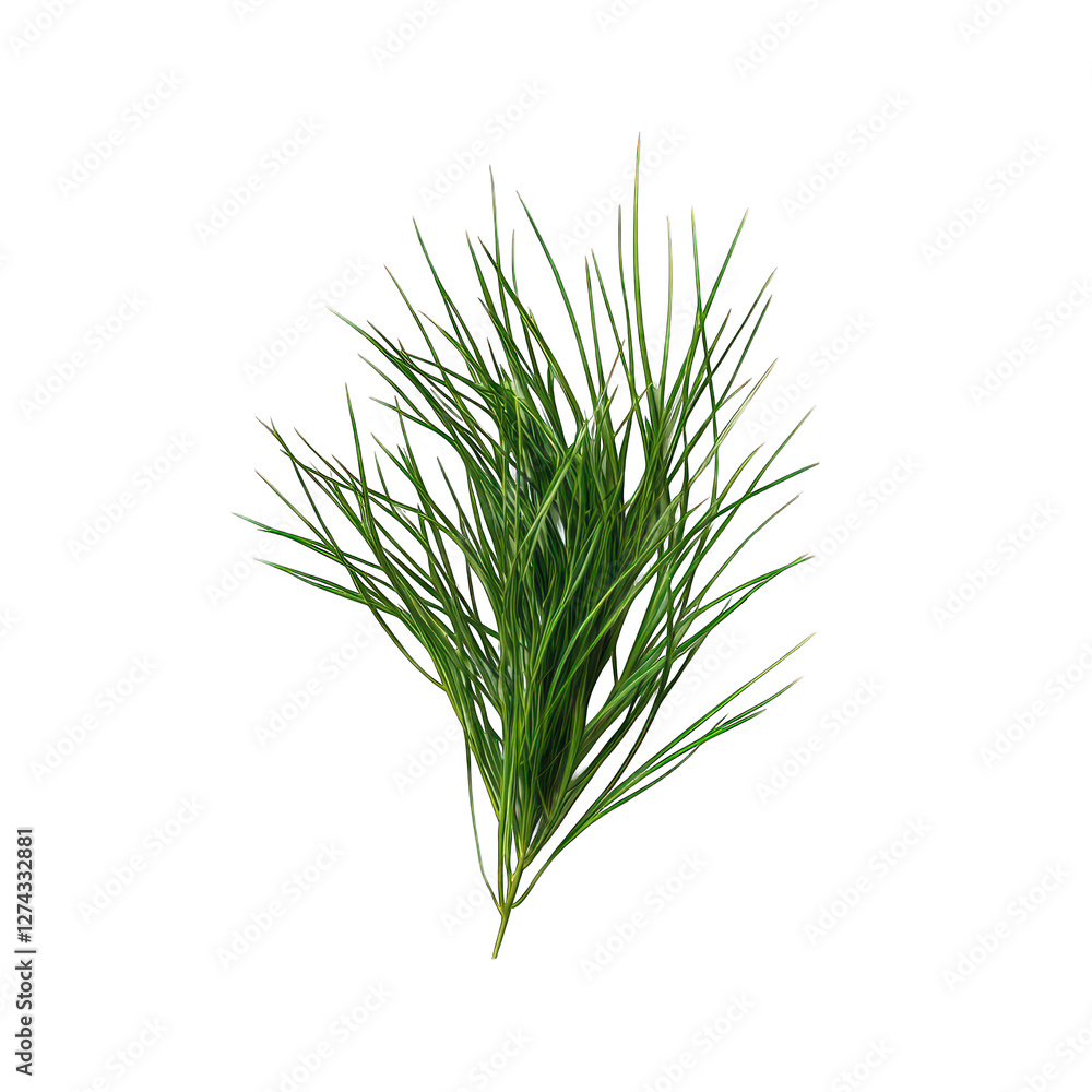 Fototapeta premium Grass Isolated on transparent background