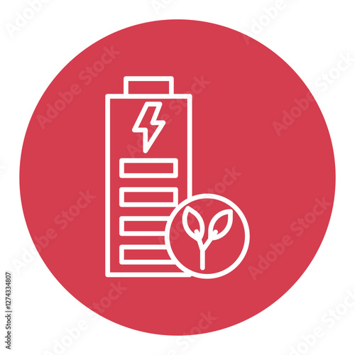 Eco Battery Icon