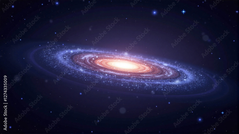 Obraz premium galaxy in space