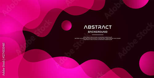 minimal abstract purple pink liquid gradient color with simple shape cool trendy design banner background.