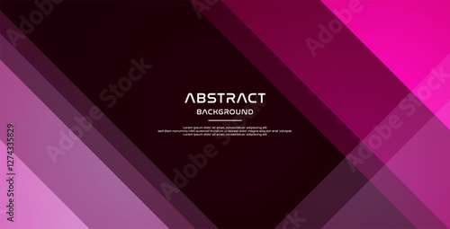 purple pink dimension vector illustration message board for text and message design
