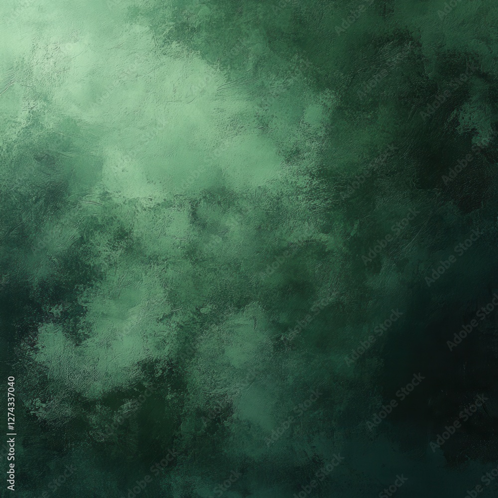Abstract green texture background with dark and light shades creating a painterly effect for artistic use Abstract green texture background with dark and light shades creating a painterly effect for artistic use