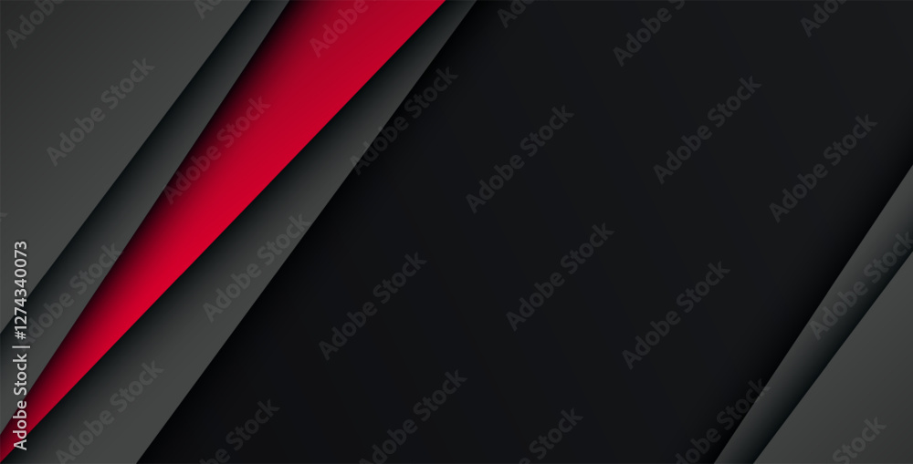 Red background overlap dimension gray vector illustration message board for text and message design Red background overlap dimension gray vector illustration message board for text and message design