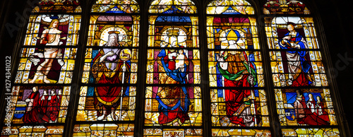 Collegiate church of our lady, Les Andelys, France photo