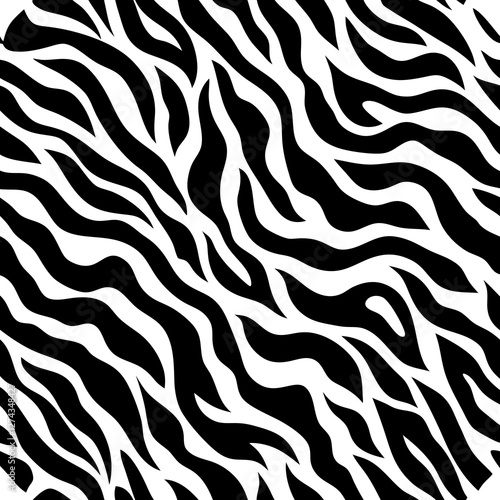 zebra skin texture seamless pattern