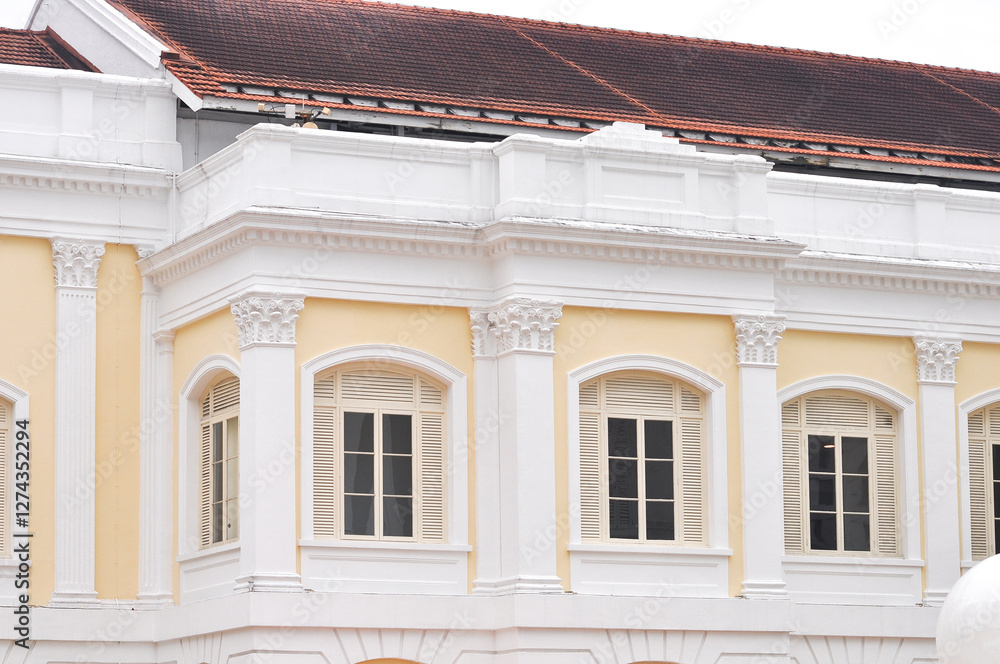 The National Gallery building in Singapore.