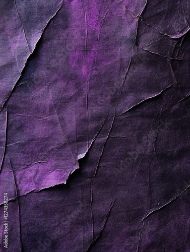 Wallpaper Mural Abstract purple canvas texture with torn edges creating a dramatic and artistic background for design projects and visual arts Torontodigital.ca