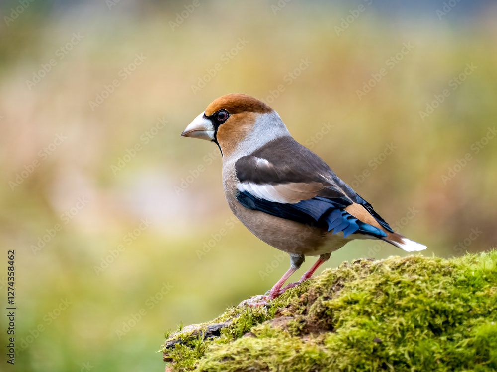 Kernbeißer (Coccothraustes coccothraustes) Kernbeißer (Coccothraustes coccothraustes)