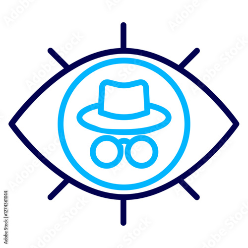 Hacker View Outline Color icon