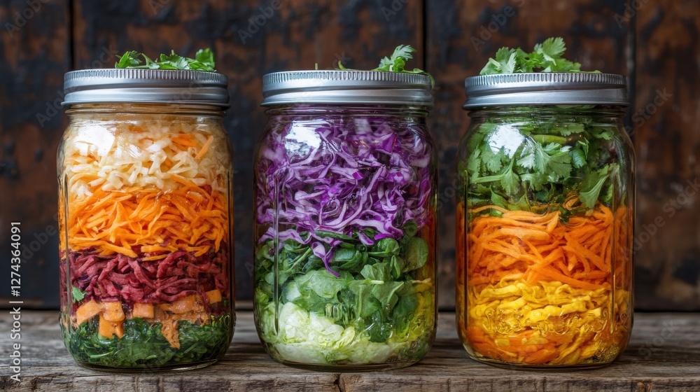Create Vibrant Mason Jar Salads Kitchen Recipe Ideas Home Top-Down Vertical Layering for Freshness Create Vibrant Mason Jar Salads Kitchen Recipe Ideas Home Top-Down Vertical Layering for Freshness