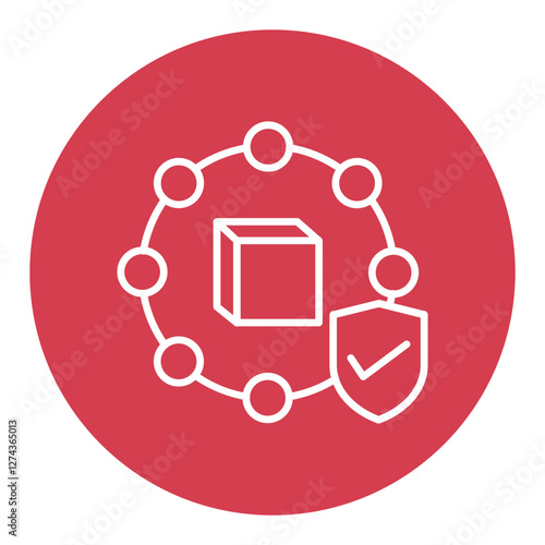 Blockchain Protocol Icon