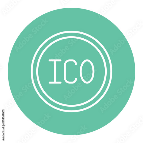 Initial Coin Offering Icon