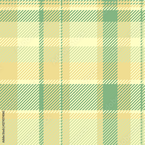 Plank background plaid textile, free fabric vector tartan. Independence day check pattern seamless texture in light and yellow colors.