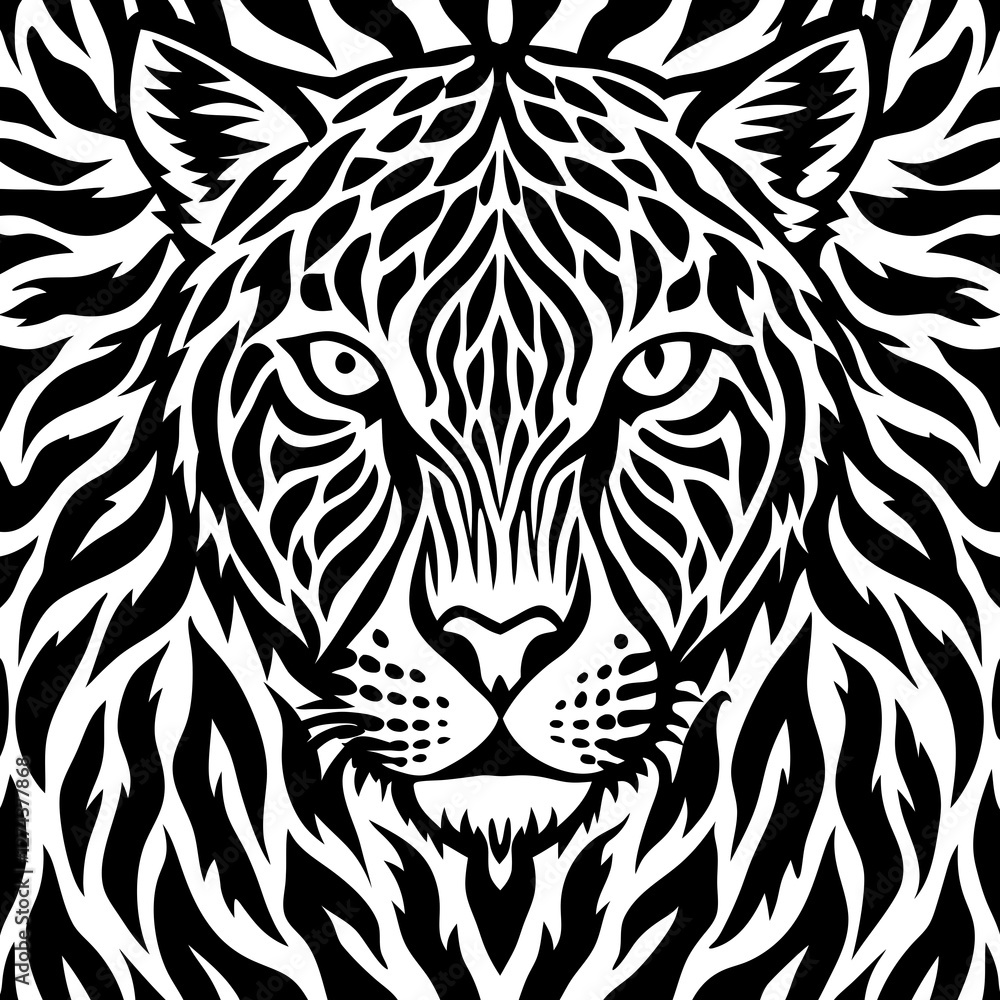 seamles texture animals print seamles texture animals print