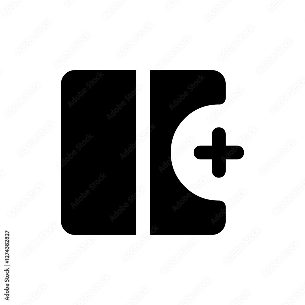 Fototapeta premium Add Bookmark Icon 