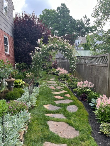 garden path in the garden