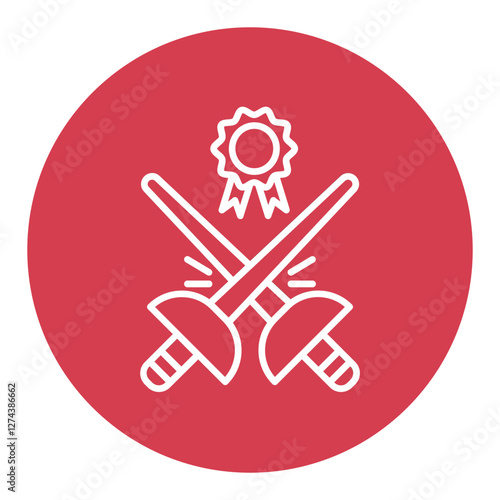 Fencing Competition Icon