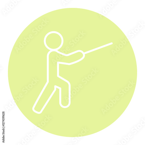 Fencing Training Icon