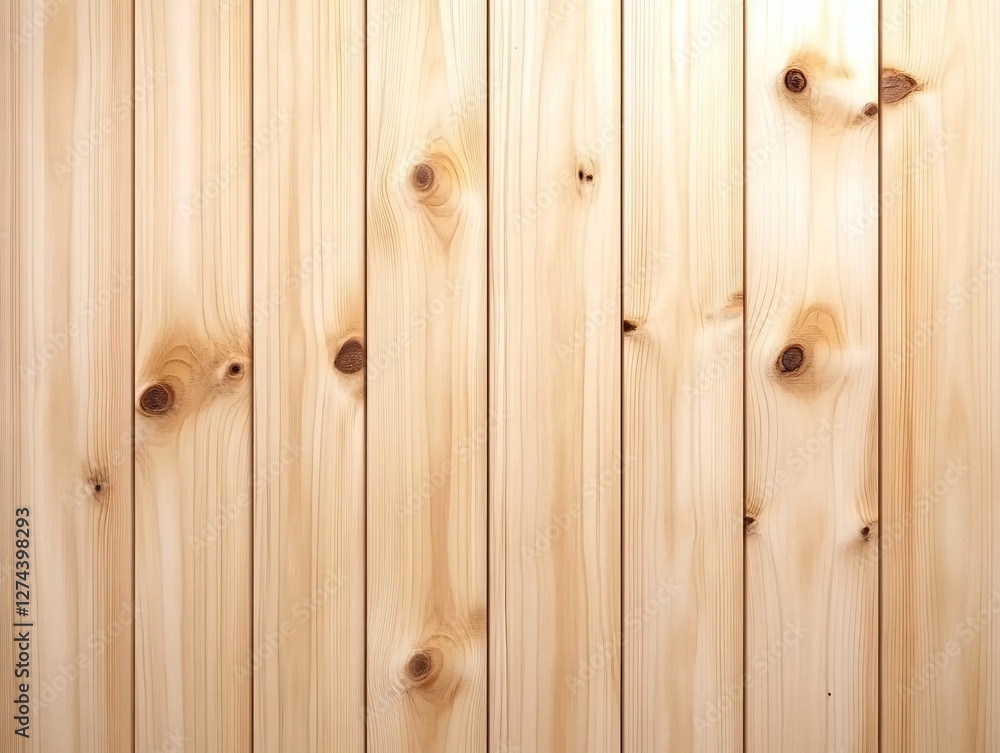 Fototapeta premium natural light wood texture with soft grain, neutral background