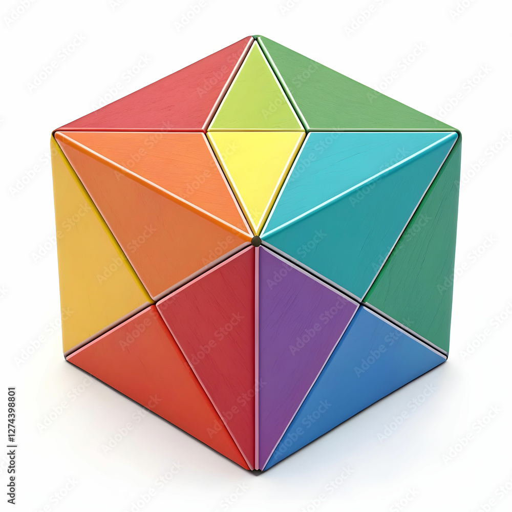 Obraz premium 3d cube clipart