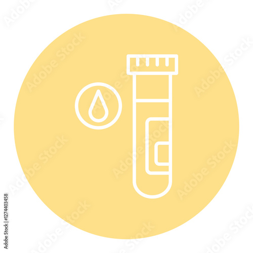 Blood Glucose Test Strips Icon