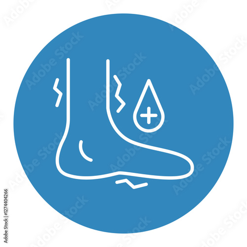 Diabetic Foot Care Icon