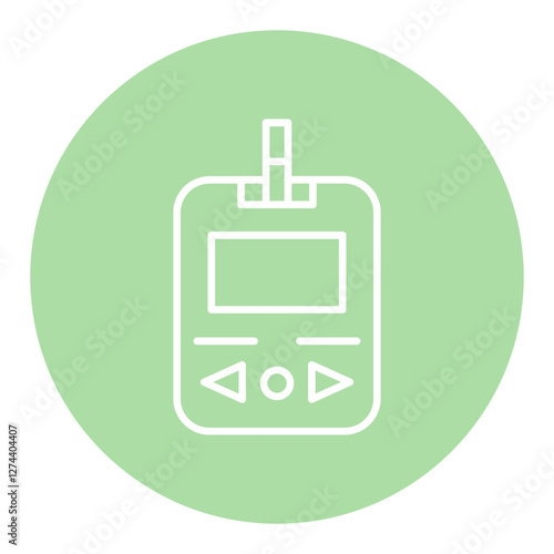 Glucose Meter Calibration Icon