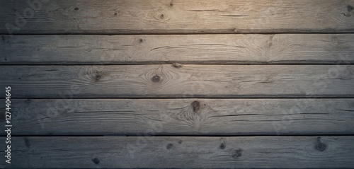 Wallpaper Mural Gray wood plank texture. Horizontal wooden background. Natural old surface with rough grain. Timber hardwood board panel with grunge design, abstract pattern and floor material. Torontodigital.ca