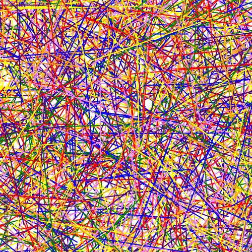 background of many colorful straight lines resembling sticks from the famous game called mikado or shanghai arranged randomly