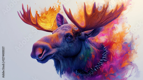 close up of a goat