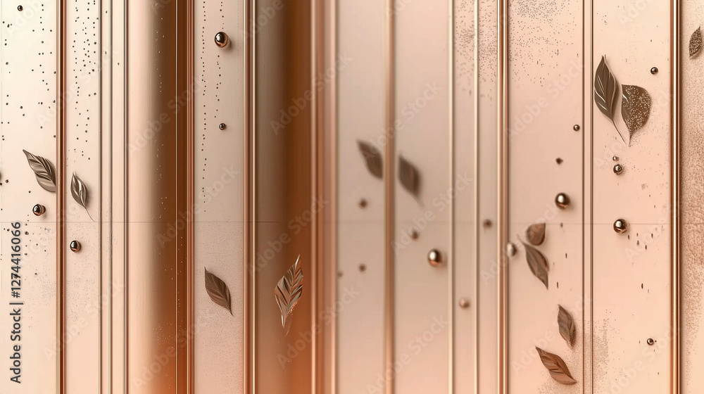 Fototapeta premium beige marble background for certificate with thin gold lines