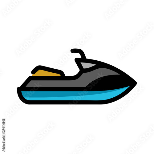 jet ski icon design