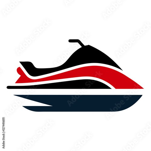 jet ski icon design