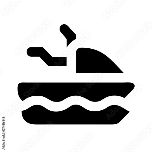 jet ski icon design