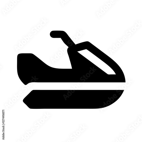 jet ski icon design