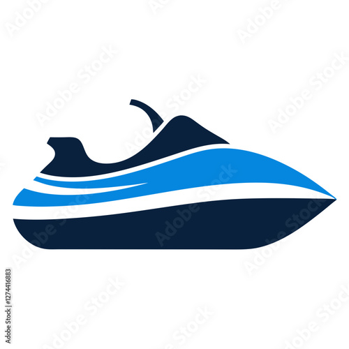 jet ski icon design