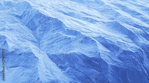 Wallpaper Mural Ancient Ice Ridges Forming Unique Patterns on Frozen Surface Torontodigital.ca
