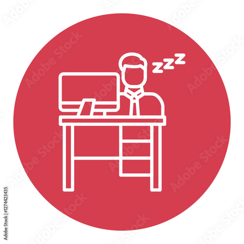 Sleepy Worker Icon