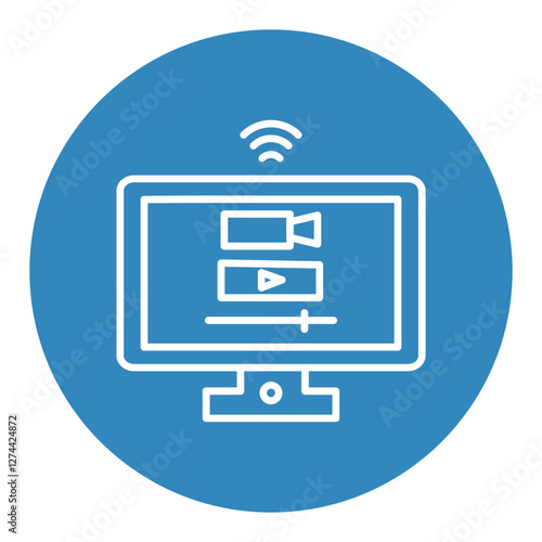 Streaming Icon