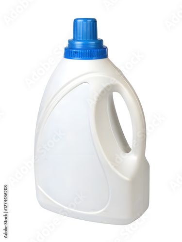White plastic bottle