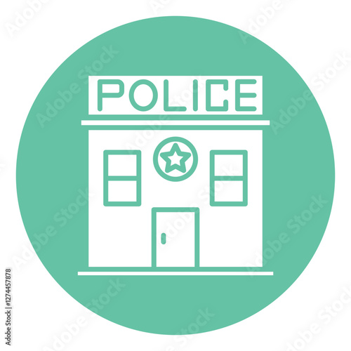 Police Station Icon