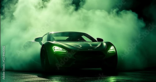 Driving Towards Dreams: Sports Car on the Highway