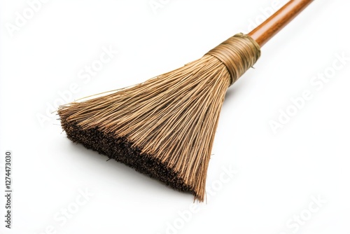 Wallpaper Mural A beautifully handcrafted broom made from natural fibers sits patiently isolated on transparent background Torontodigital.ca