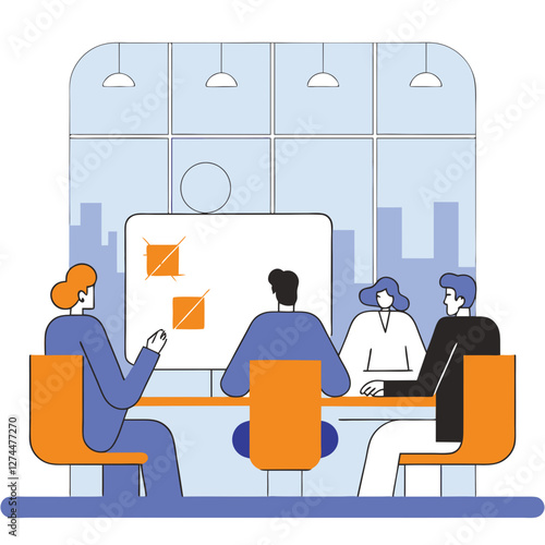 Reunión empresarial