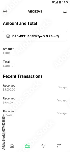 Crypto Wallet, Token Money, Ethereum & Bitcoin Vault, Digital Wallet & Finance App Ui Kit Template