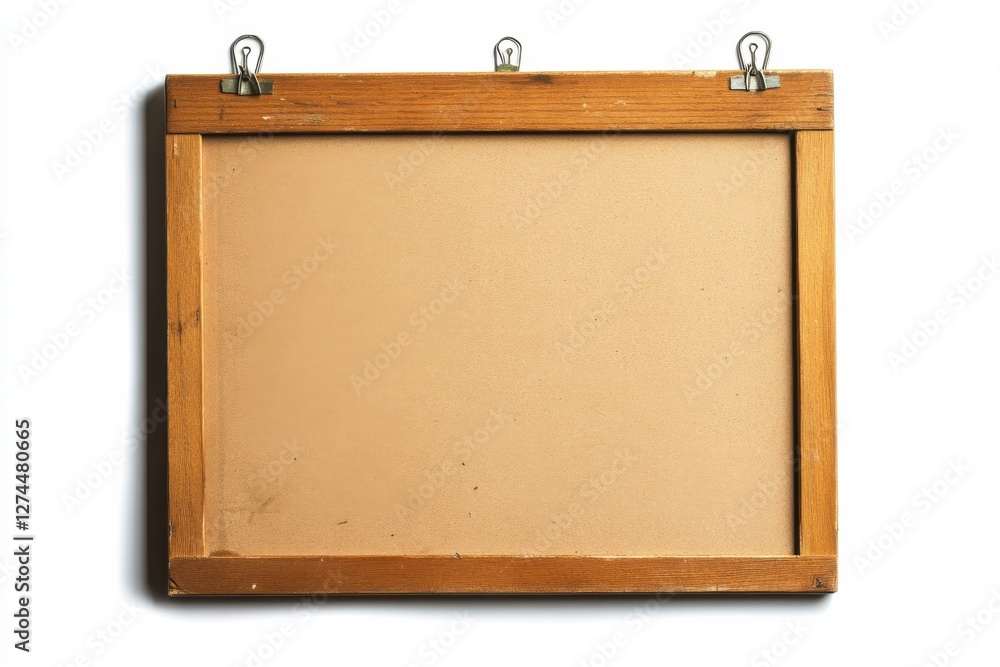 A blank wooden frame ready for an artistic masterpiece to adorn the walls of any creative space isolated on transparent background A blank wooden frame ready for an artistic masterpiece to adorn the walls of any creative space isolated on transparent background