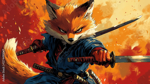 halloween cat in the woods