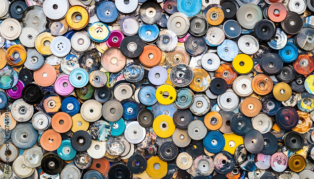 CDs and DVDs: Collection of media discs, isolated for easy viewing. CDs and DVDs: Collection of media discs, isolated for easy viewing.